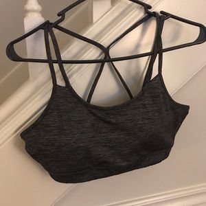 Gaiam Strappy Sports Bra, M